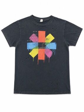 Red Hot Chili Peppers distressed graphic tee